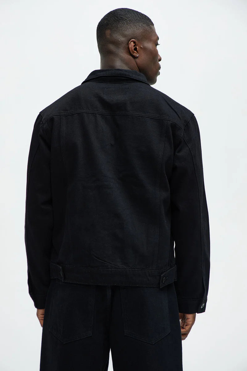 Cobain Denim Jacket - Black