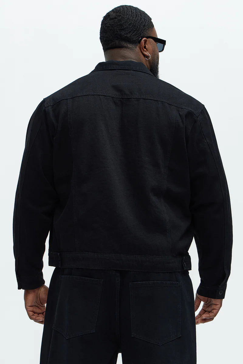 Cobain Denim Jacket - Black