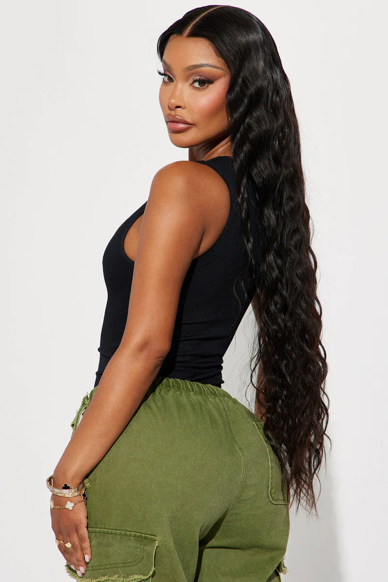 Cindy Seamless Bodysuit - Black