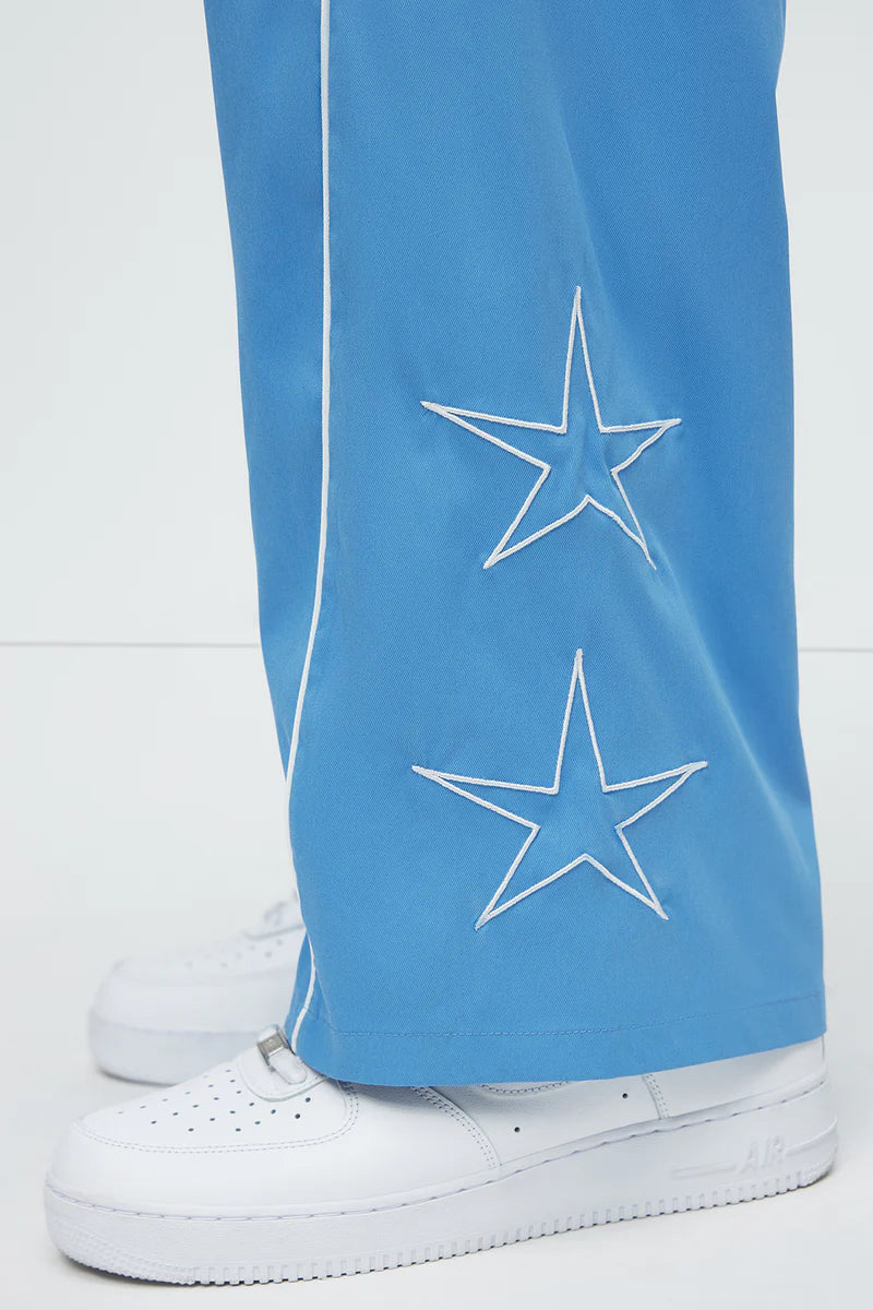 Star Boi Baggy Pants - Blue