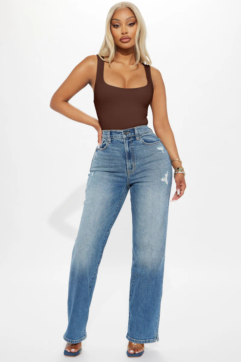 Thalia Tank Top - Mocha