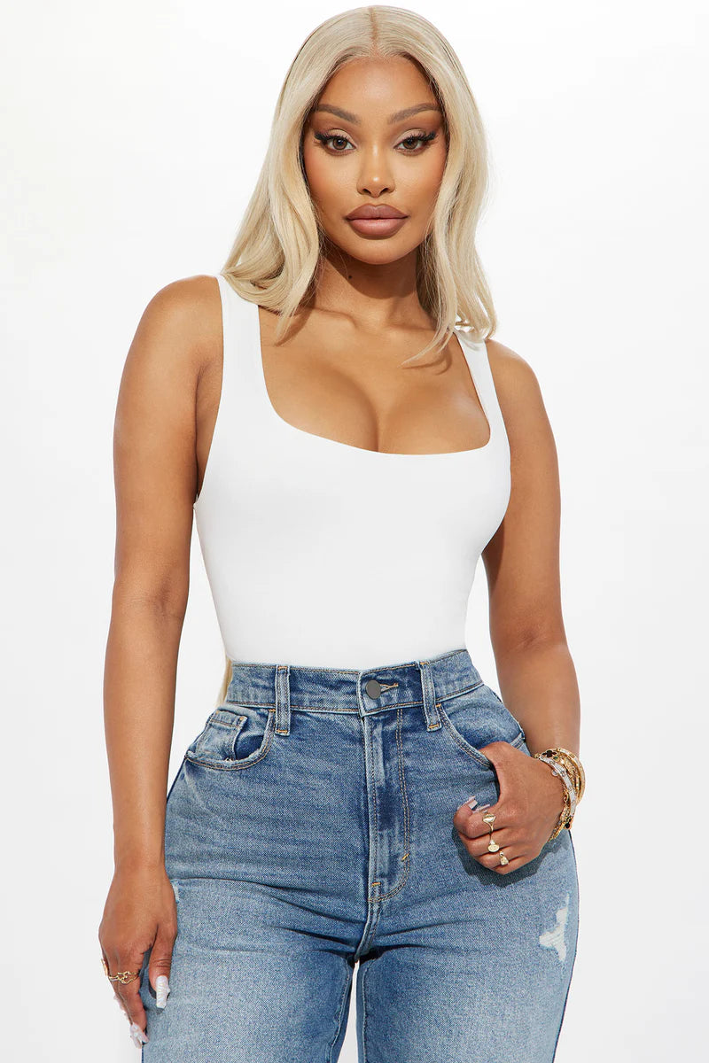 Thalia Tank Top - White