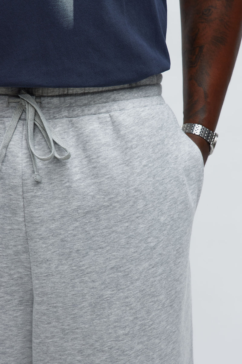 Tyson Baggy Pants - Heather Grey