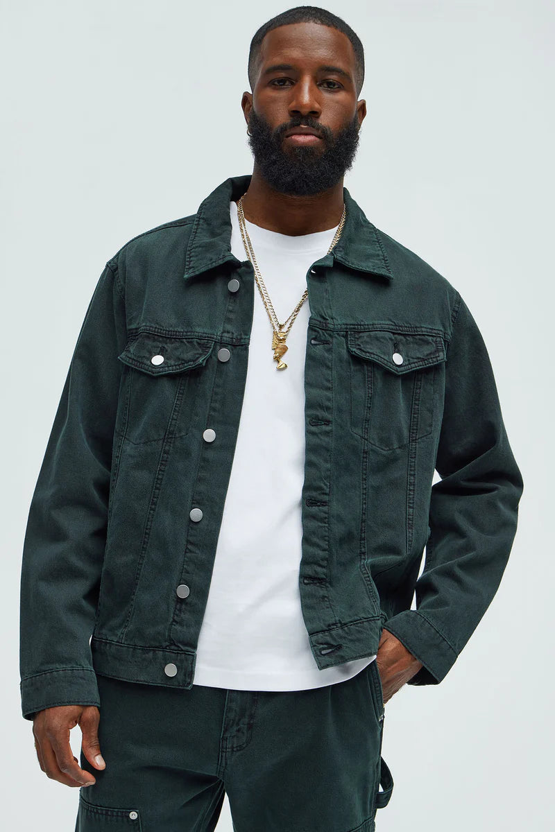 Conner Trucker Jacket - Green