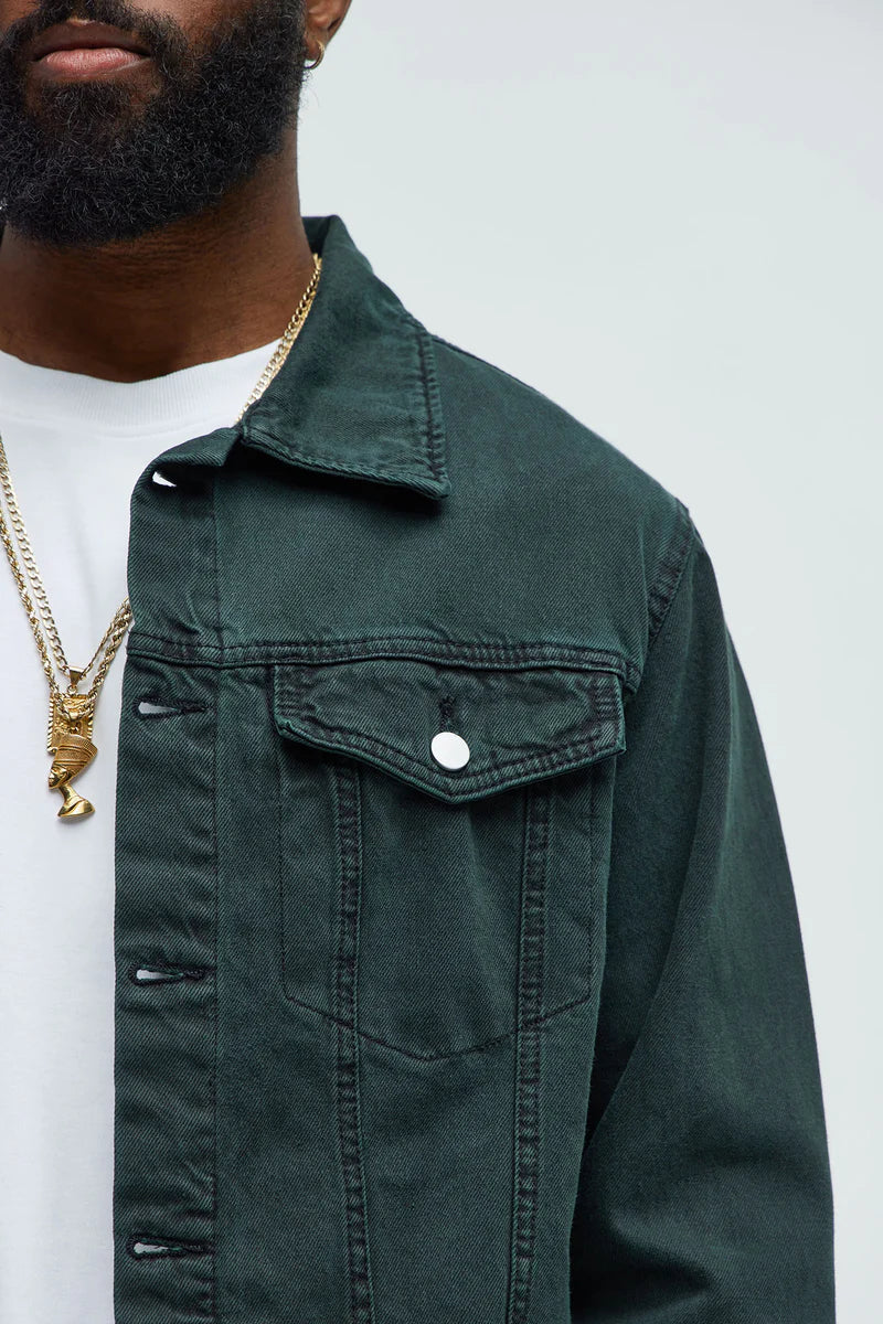 Conner Trucker Jacket - Green
