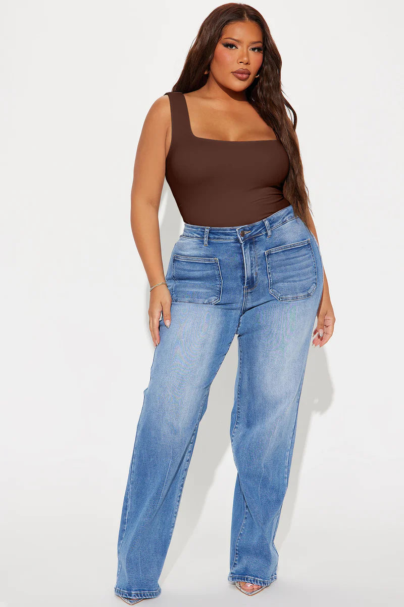 Thalia Tank Top - Mocha