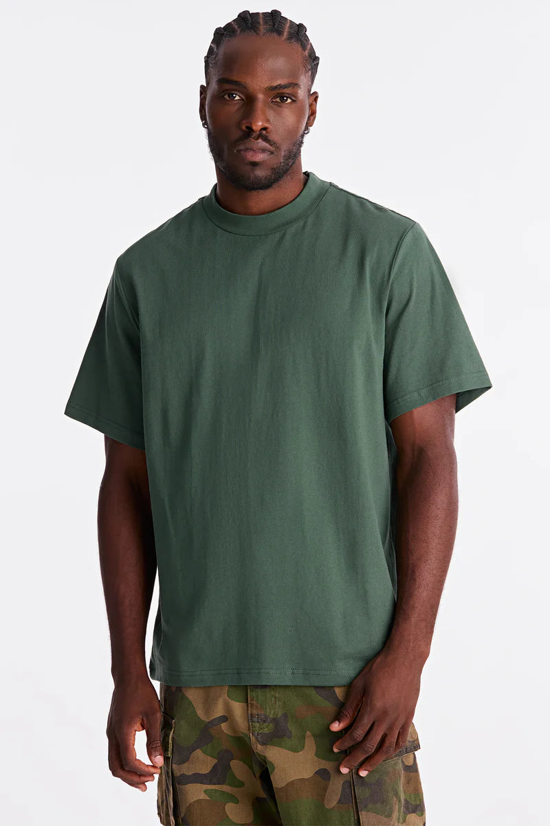 Oversized Heavyweight Tee 240GSM - Hunter