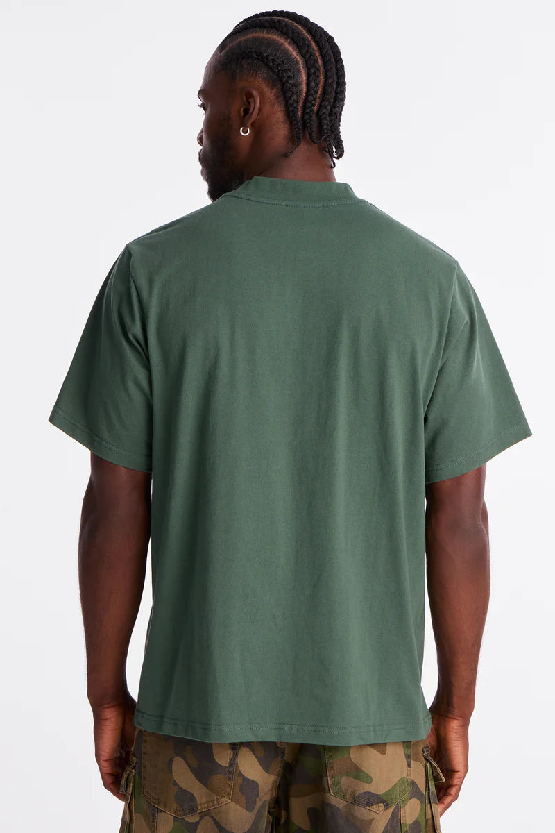Oversized Heavyweight Tee 240GSM - Hunter