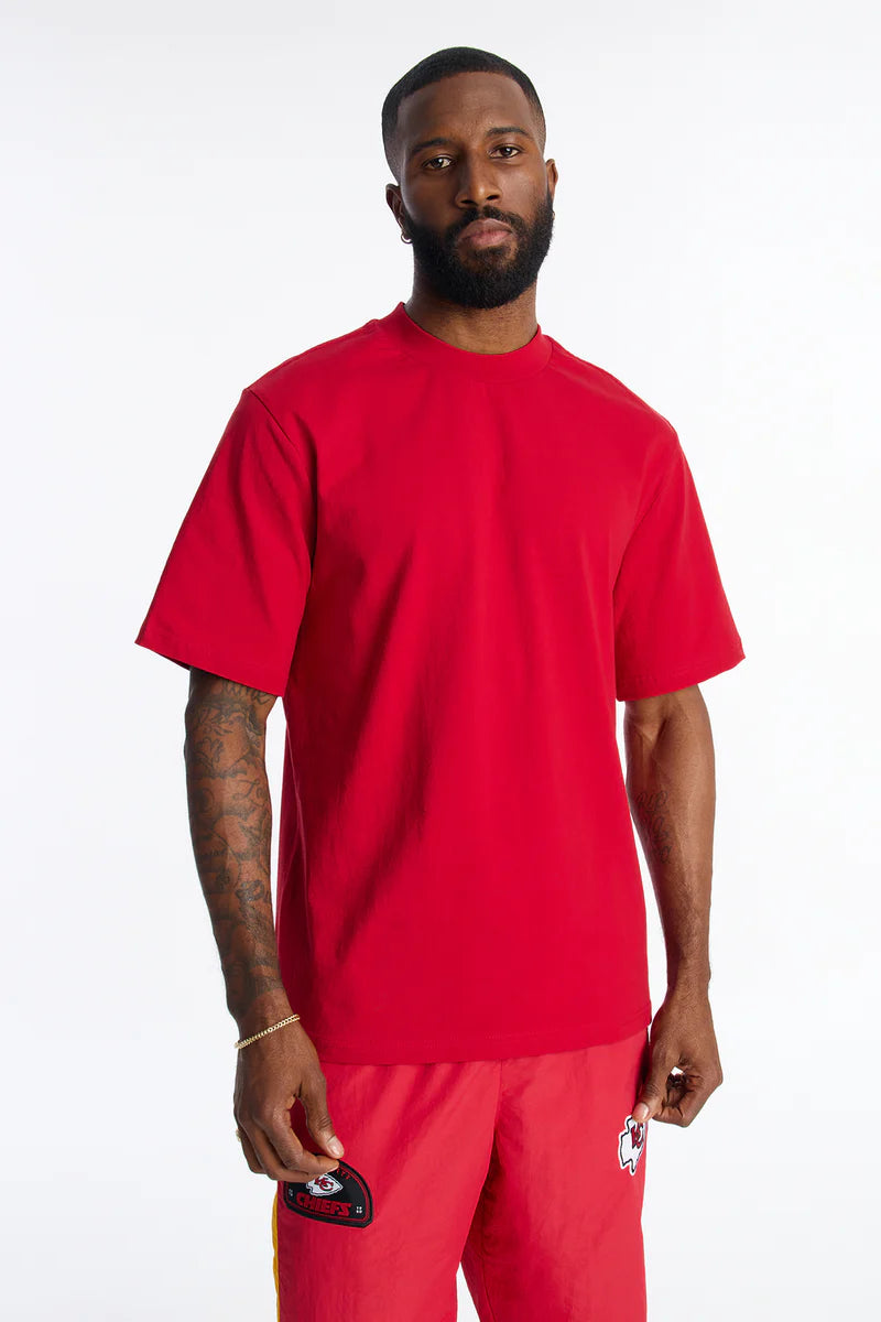Oversized Heavyweight Tee 240GSM - Red