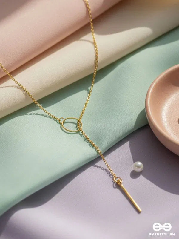 The Dainty Elegance - Golden Neckpiece With Anti-Tarnish Coating