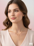 The Dainty Elegance - Golden Neckpiece With Anti-Tarnish Coating