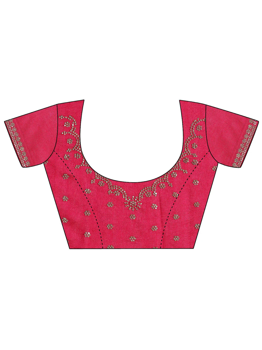 Mustard Solid Silk blend Saree With Unstitched Blouse Piece