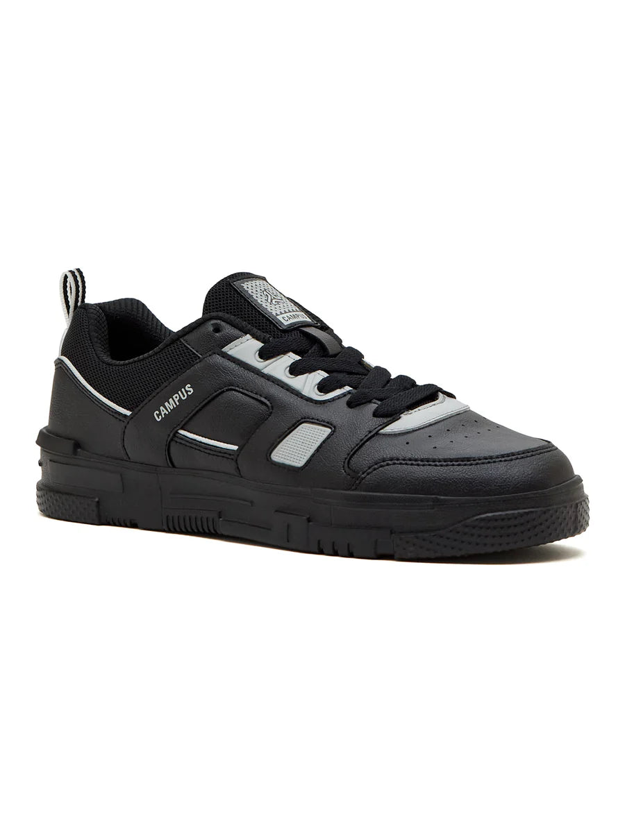 STOMP Black Men's Sneakers