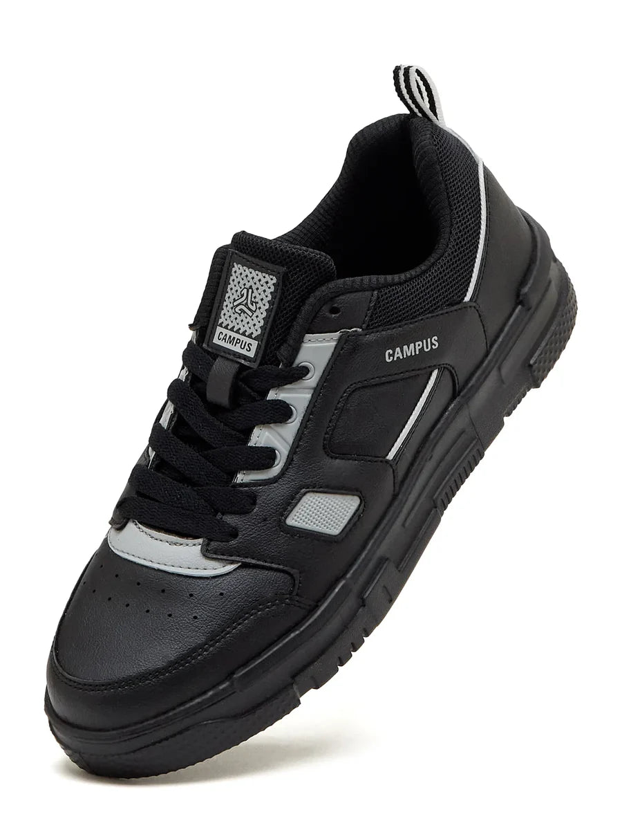 STOMP Black Men's Sneakers